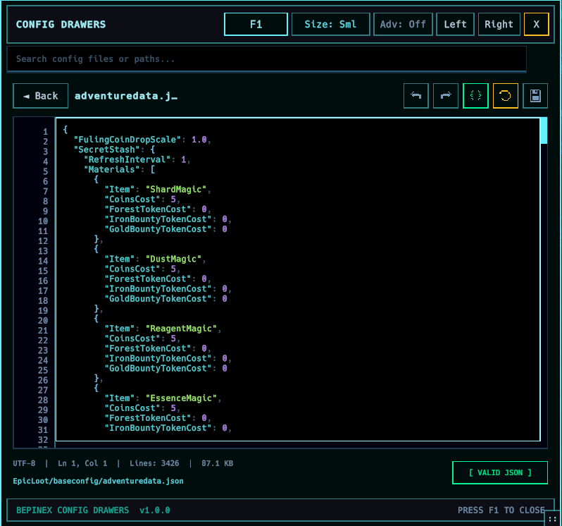 In-Game Code & File Editor