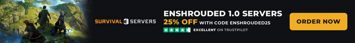 Survival Servers - Enshrouded 1.0 Dedicated Servers (25% off with code ENSHROUDED25)